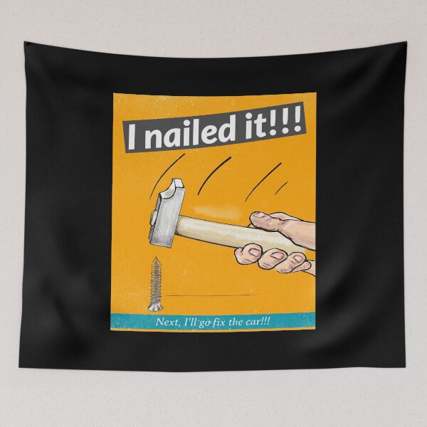 Item preview, I nailed it!!! designed and sold by zeleartist.