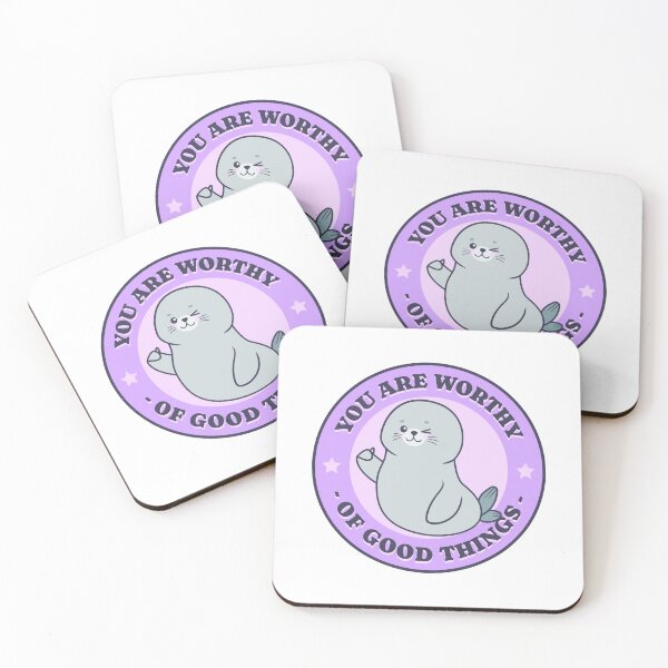 Item preview, You Are Worthy Of Good Things designed and sold by PrettyGreatMerc.