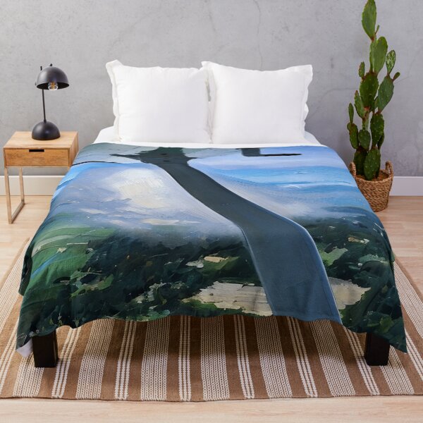 Item preview, Flying by Cloud near Olympic Mountains (Oil Painting) designed and sold by flyscenicair.