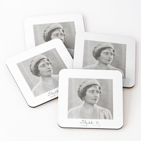 Item preview, Elizabeth, The Queen Mother signature print! designed and sold by cceridwenx.