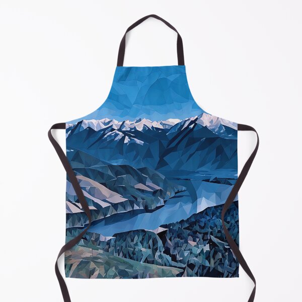 Item preview, Lake Cushman Olympic Mountains (Poly Art) designed and sold by flyscenicair.