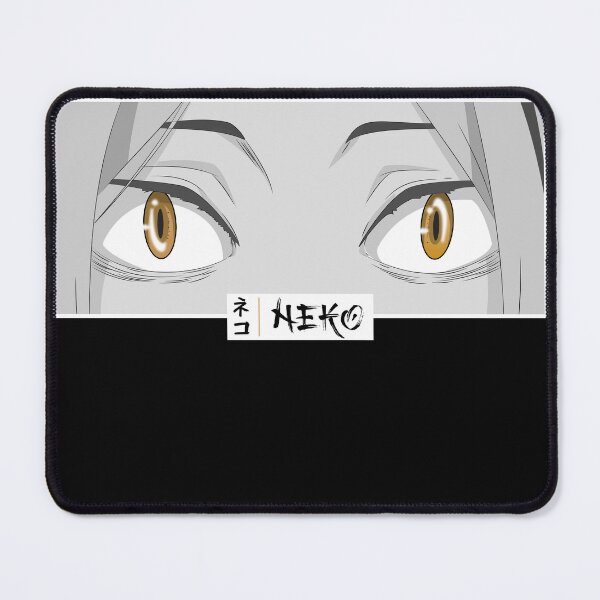 Item preview, Neko Anime Eyes Stare Japanese Cozy Manga Panel designed and sold by Otakurypto.