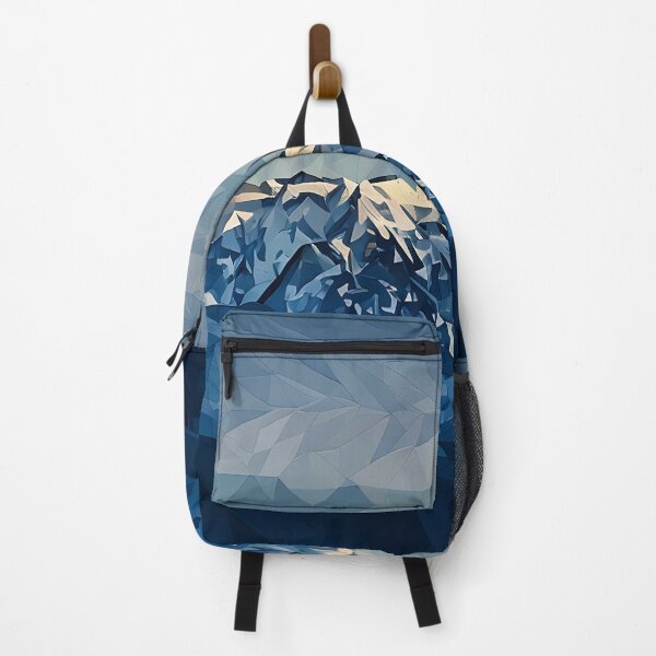 Item preview, Cascade Mountains Winter (Poly Art) designed and sold by flyscenicair.