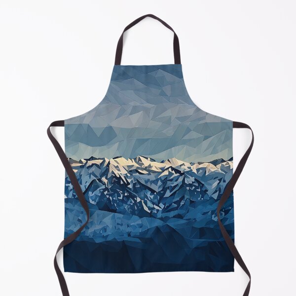 Item preview, Cascade Mountains Winter (Poly Art) designed and sold by flyscenicair.
