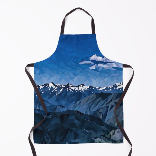 Item preview, Scenic Olympic Mountains (Poly Art) designed and sold by flyscenicair.