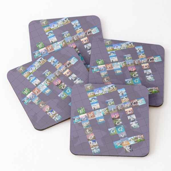 Item preview, Travel Verbs Crosswords Graphic designed and sold by CustomTravelArt.