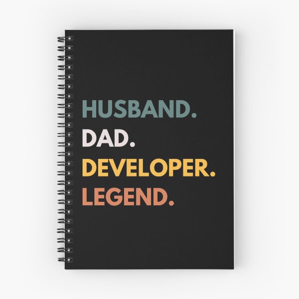 Item preview, Husband Dad Developer Legend Funny Programmers & Coders designed and sold by CuteLovelyDesigns.