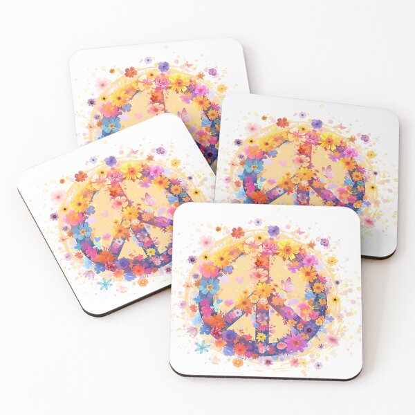 Item preview, Flower Peace Sign designed and sold by MudcreekDesign.