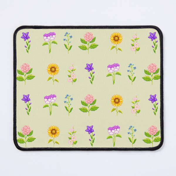 Item preview, Happy Pixel Art Flowers designed and sold by CriaCreative.