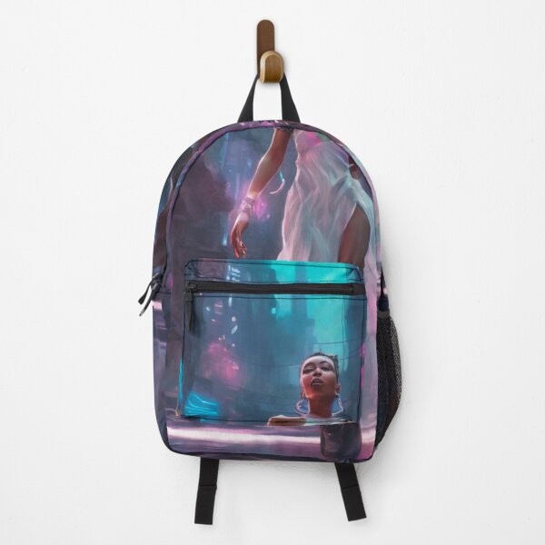 Item preview, Cyberpunk Elegance: Neon City Stroll designed and sold by Thaivi Design.