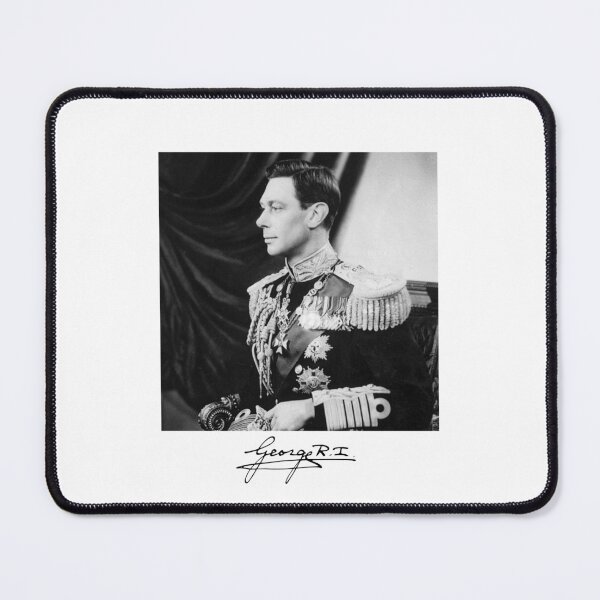 Item preview, King George VI of the United Kingdom signature print! designed and sold by cceridwenx.