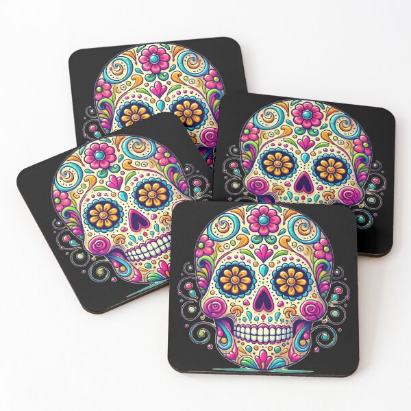 Item preview, Mexican Candy Skull: Tradition and Color designed and sold by DreamKanvas.
