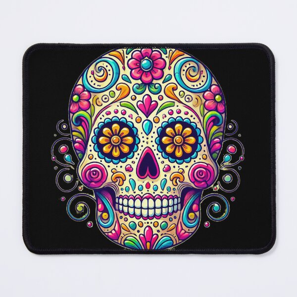 Item preview, Mexican Candy Skull: Tradition and Color designed and sold by DreamKanvas.