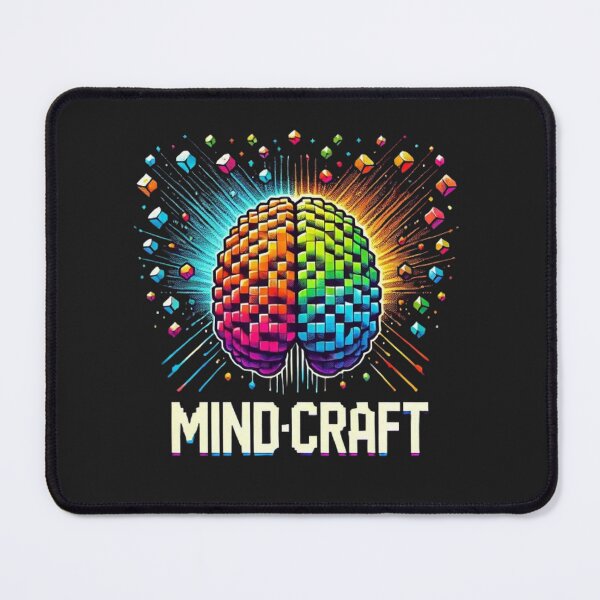 Item preview, Vibrant brain, flying rainbow squares, inspiring creativity designed and sold by hardingcarl2.