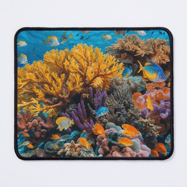 Item preview, TROPICAL FISH SWIMMING AMONG CORALS designed and sold by origingallery.