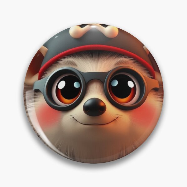 Item preview, Cute Hedgehog Pirates Vector Illustration designed and sold by hjian8219.