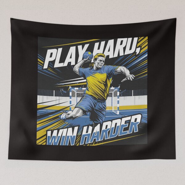 Item preview, Handball T-shirt - Unique Design for Players and Handball Fans designed and sold by thenewking.