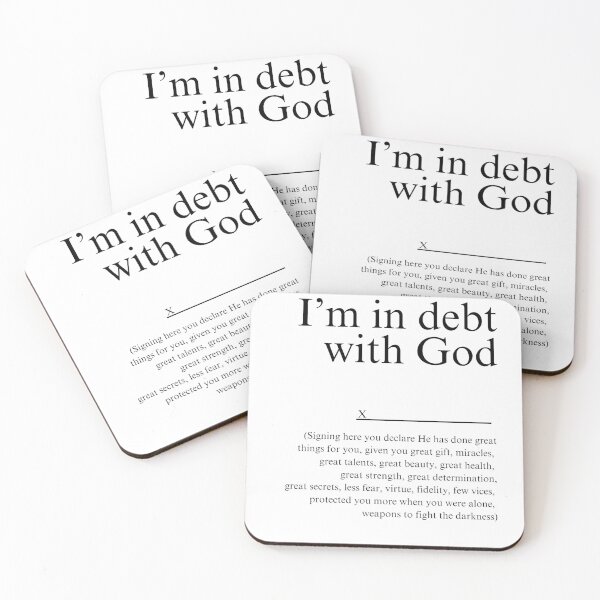 Item preview, I'm in debt designed and sold by di-Vera-Rosati.