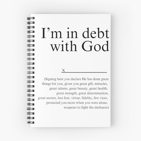 Item preview, I'm in debt designed and sold by di-Vera-Rosati.