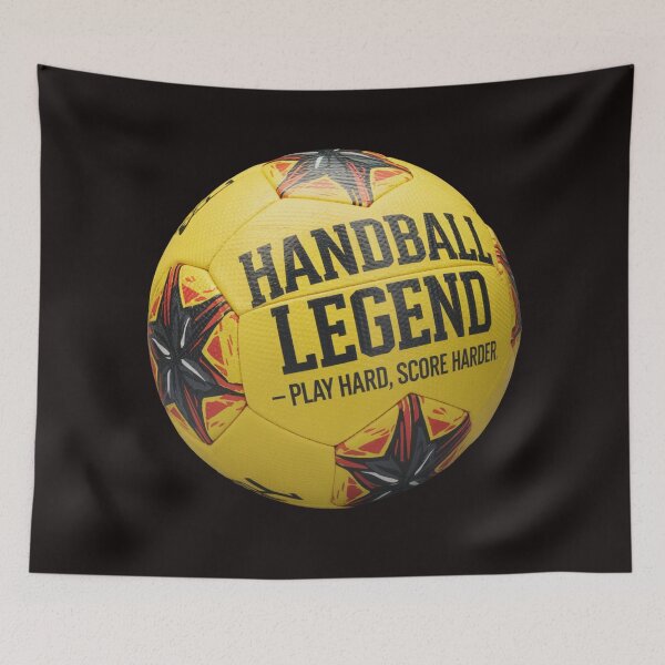 Item preview, Handball T-shirt - Unique Design for Players and Handball Fans designed and sold by thenewking.