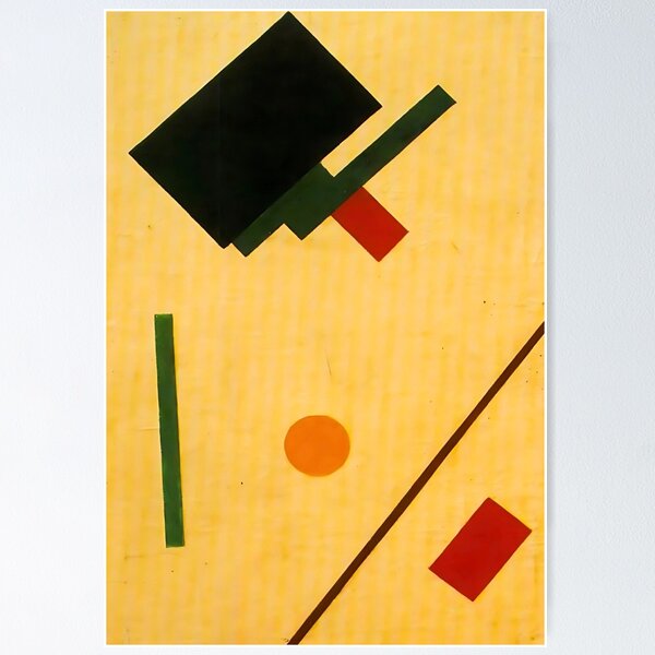 Item preview, Suprematist Composition 1915 A Tribute to Malevich designed and sold by irynaartbyim.