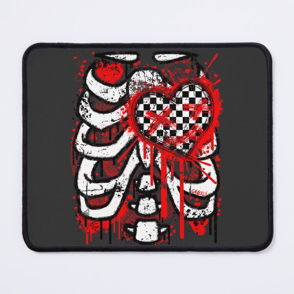 Item preview, Edgy At Heart (Red Version) designed and sold by JanGrackle.