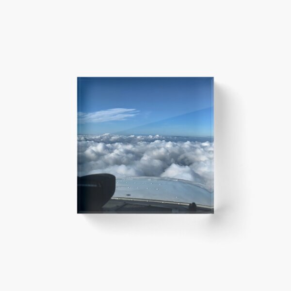 Item preview, Flying over top of clouds designed and sold by flyscenicair.