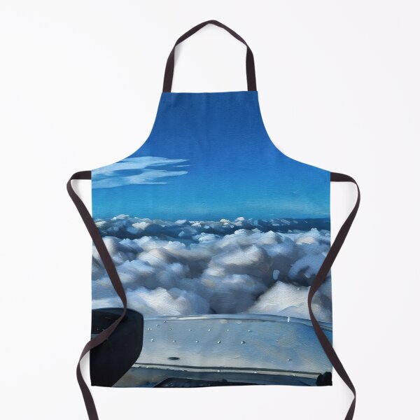 Item preview, Flying over top of clouds (Oil Painting) designed and sold by flyscenicair.