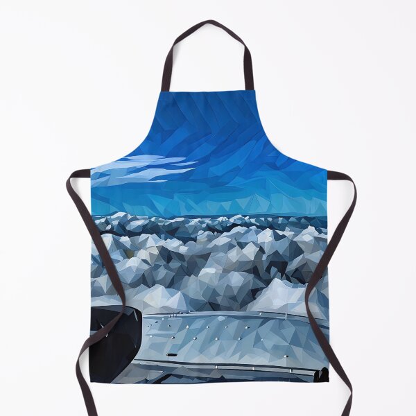 Item preview, Flying over top of clouds (Poly Art) designed and sold by flyscenicair.