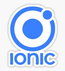 IONIC Sticker