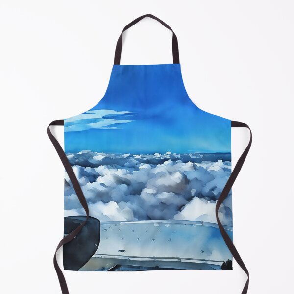 Item preview, Flying over top of clouds (Watercolor) designed and sold by flyscenicair.