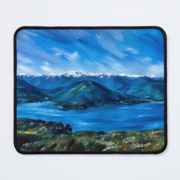 Item preview, Spring Olympic Mountains (Pastel) designed and sold by flyscenicair.