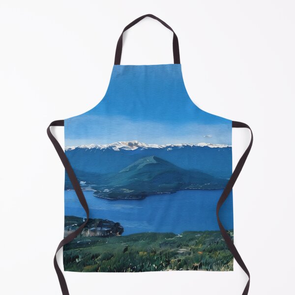Item preview, Spring Olympic Mountains (Oil Painting) designed and sold by flyscenicair.
