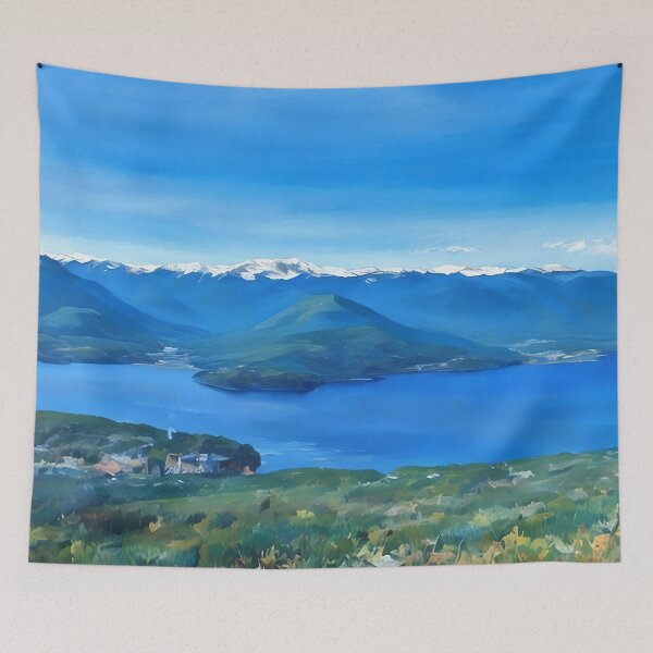 Item preview, Spring Olympic Mountains (Impressionist) designed and sold by flyscenicair.