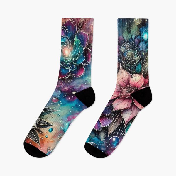Item preview, Cosmic Flowers, Translucent Galaxies 9 designed and sold by artedamensagem.