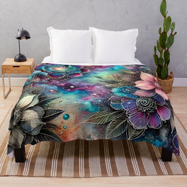 Item preview, Cosmic Flowers, Translucent Galaxies 9 designed and sold by artedamensagem.
