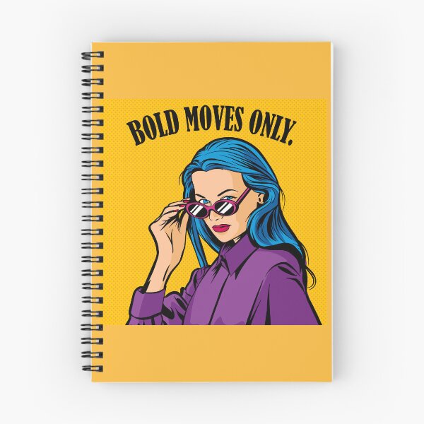Item preview, "Bold Moves Only" Pop Art Sticker designed and sold by thepengirl.