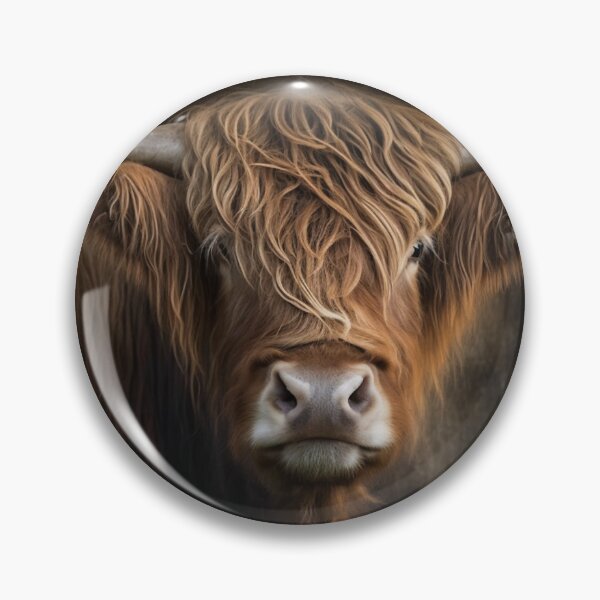 Item preview, Highland Cow designed and sold by Solace Sparkles.