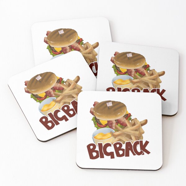 Item preview, Burger Cravings - Big Back designed and sold by FletchSketch.