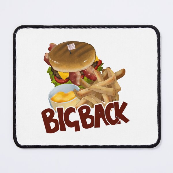 Item preview, Burger Cravings - Big Back designed and sold by FletchSketch.