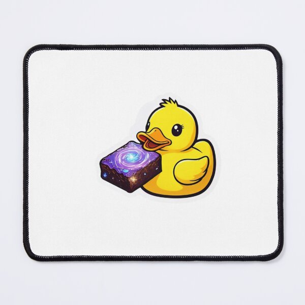 Item preview, Duck with literal cosmic brownie designed and sold by CryptidCanvas.