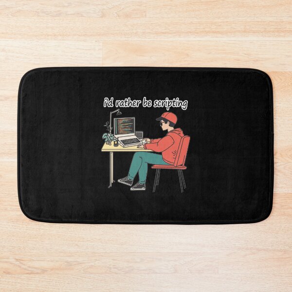 Item preview, I Would Rather Be Scripting Software Development  designed and sold by FWLKIT.