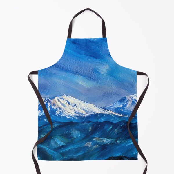 Item preview, Mt St Helens with Mt Adams (Pastel) designed and sold by flyscenicair.
