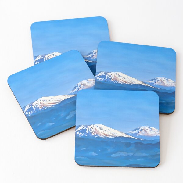 Item preview, Mt St Helens with Mt Adams designed and sold by flyscenicair.