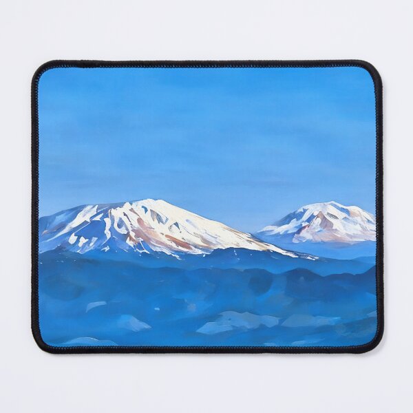 Item preview, Mt St Helens with Mt Adams designed and sold by flyscenicair.