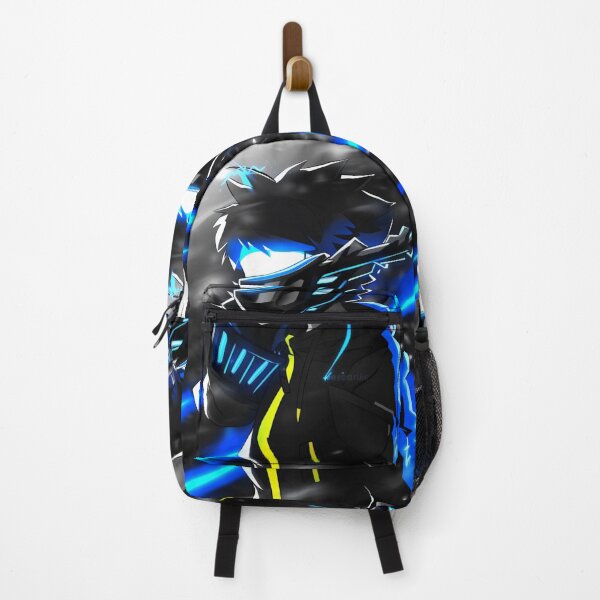 Item preview, Electric Shadows Cyberpunk Vibes Blue #1 designed and sold by GearGrafix.