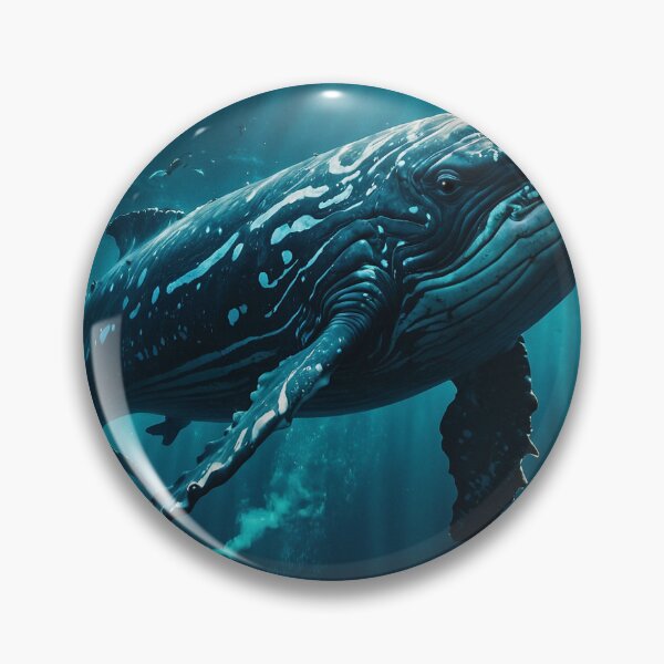 Item preview, Humpback Whale Swimming designed and sold by Skye Ryan-Evans.