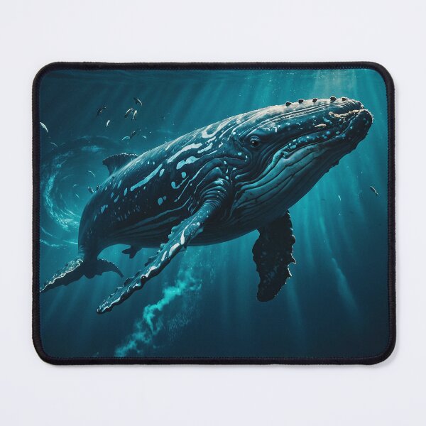 Item preview, Humpback Whale Swimming designed and sold by Skye Ryan-Evans.