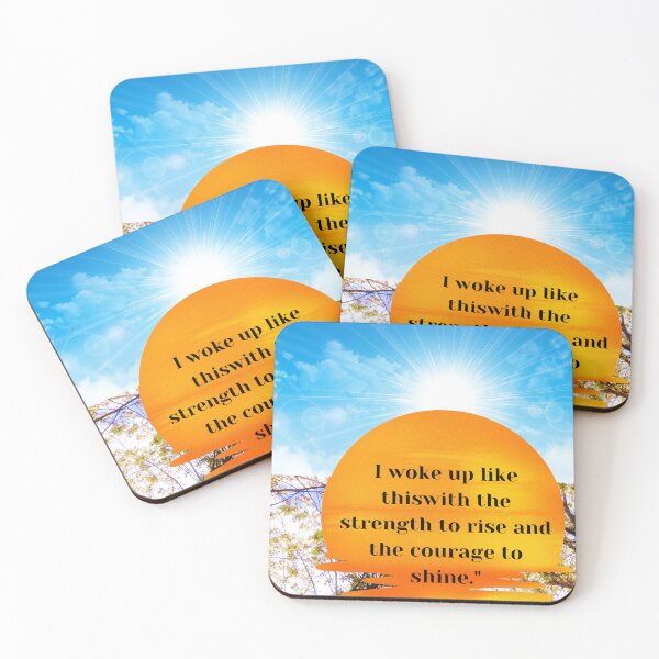 Item preview, Designed to energize and uplift'' Woke Up Like  designed and sold by NettaArts.