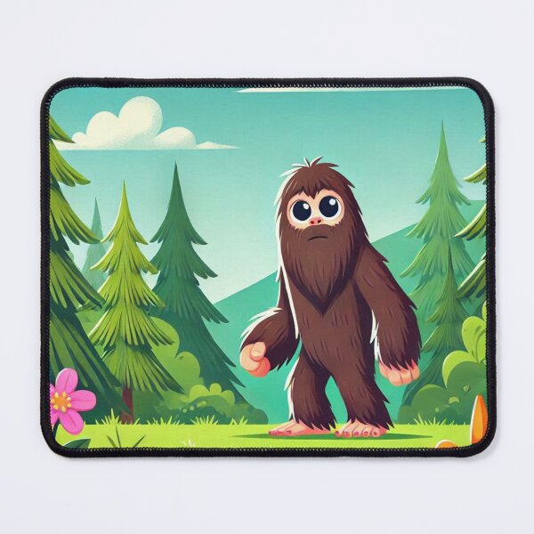 Item preview, Sasquatch in the Woods designed and sold by HalcyonThings.